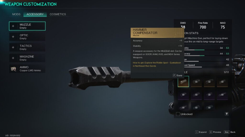 Once Human: How To Get The Hammer Compensator