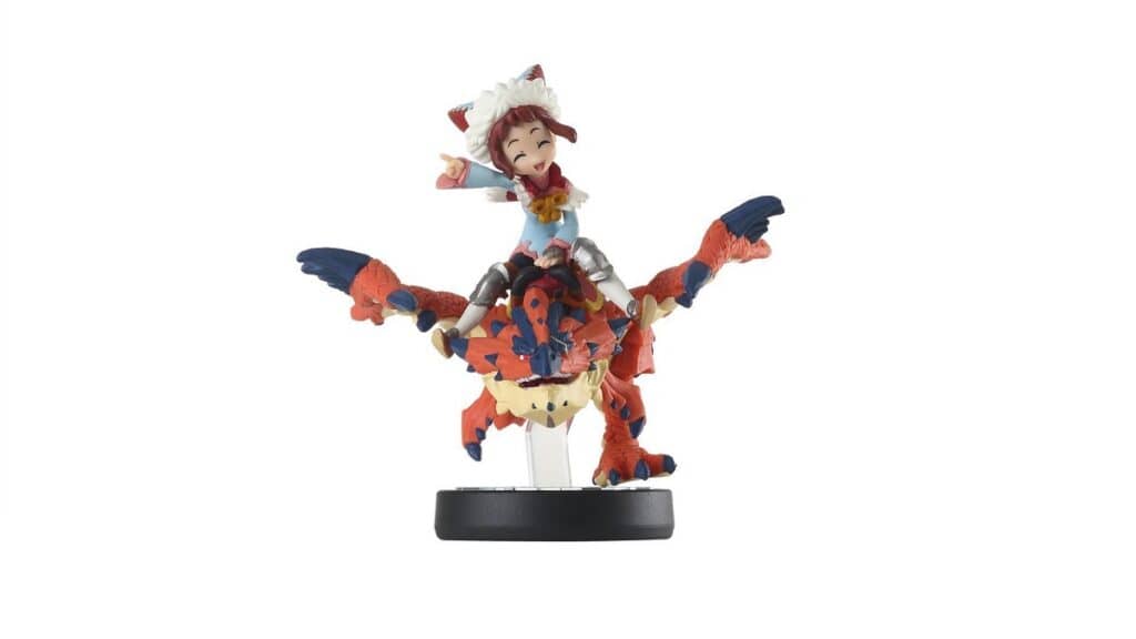 One-Eyed Rathalos and Rider Girl amiibo