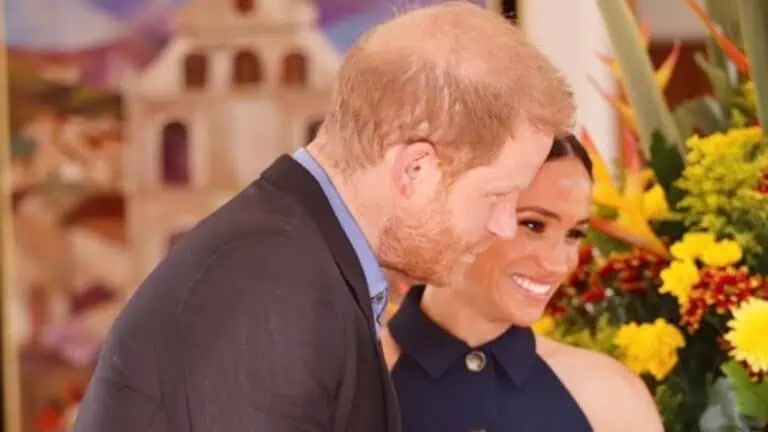 Prince Harry and Meghan Markle in Colombia