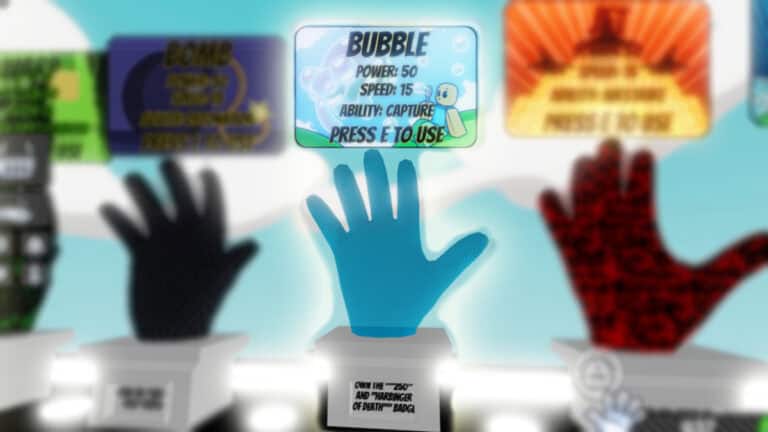 Roblox: How to Get the Bubble Glove in Slap Battles (Harbinger of Death and 250 Badges) Roblox: How to Get the Bubble Glove in Slap Battles (Harbinger of Death and 250 Badges)