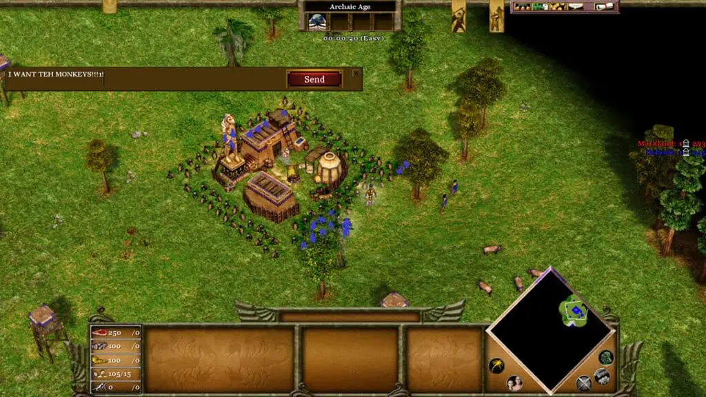 Age of Mythology Base Game Cheats