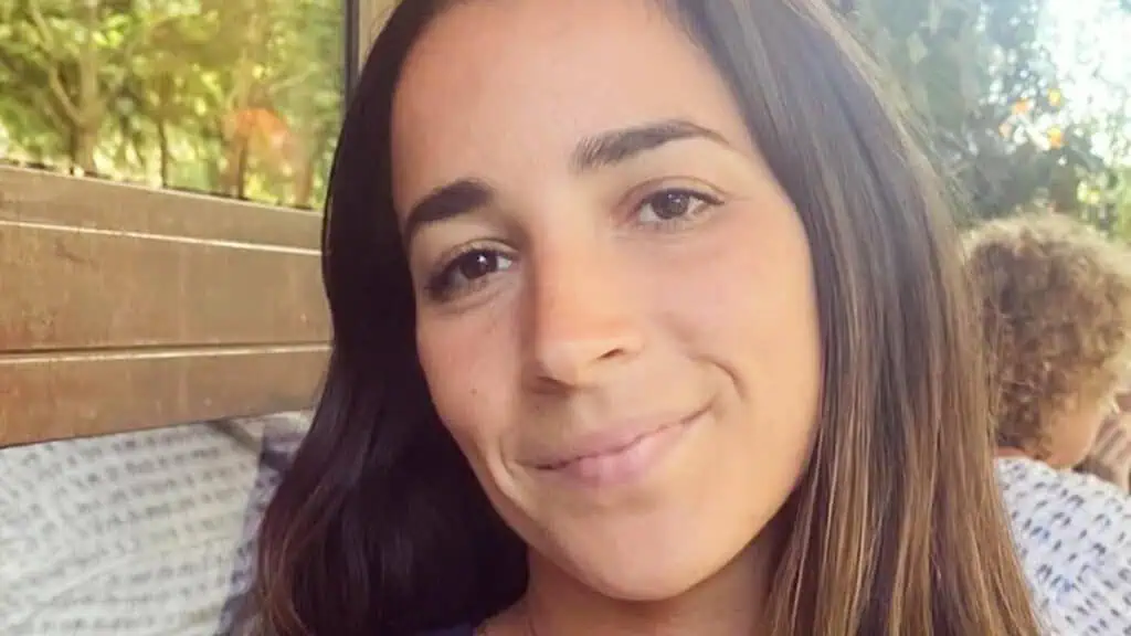 Aly Raisman smiles close up