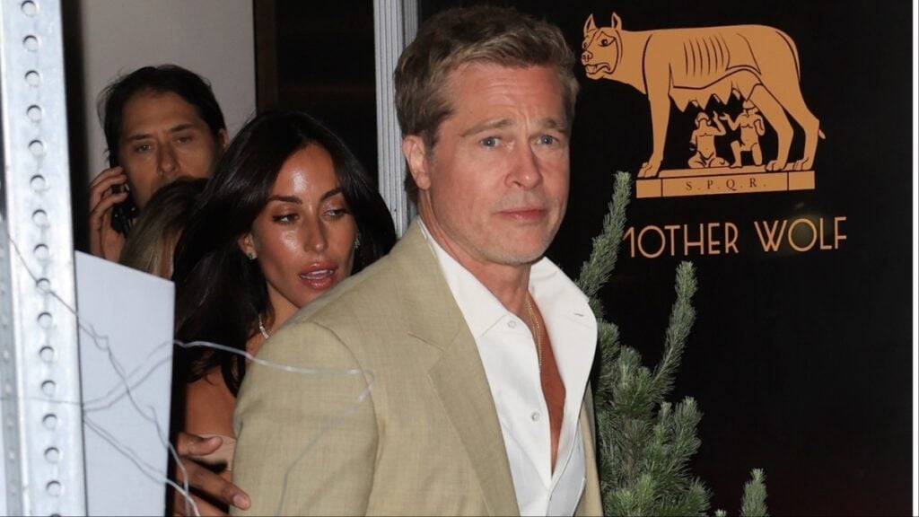 Brad Pitt and Ines De Ramon