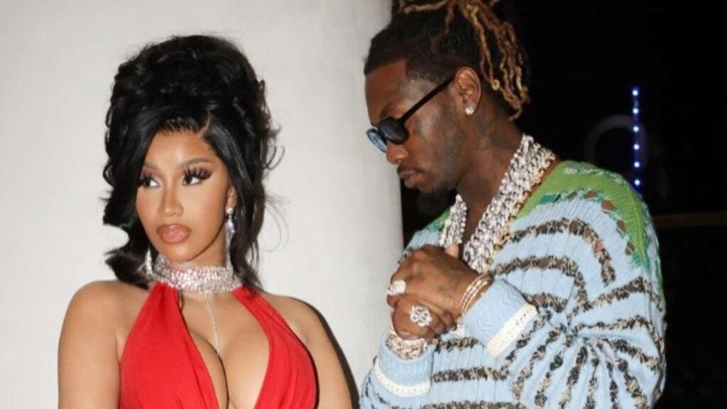 Cardi B and estranged husband Offset.