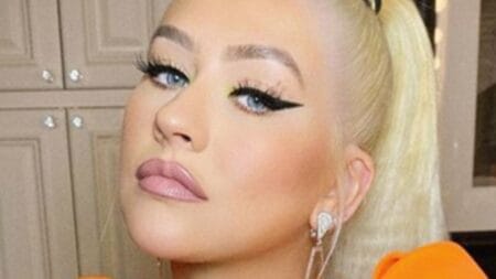 Christina Aguilera close up