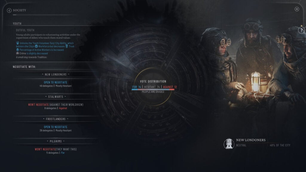 Frostpunk 2 Review – Treading On Thin Ice