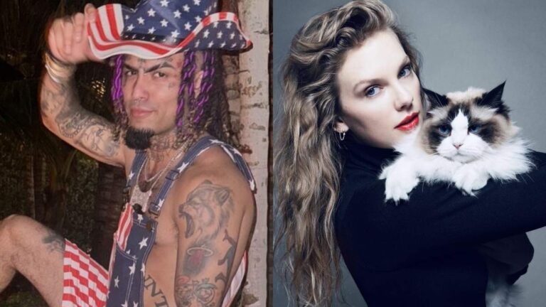Lil Pump Gives Taylor Swift the Middle Finger With Latest Fashion Statement Lil Pump and Taylor Swift