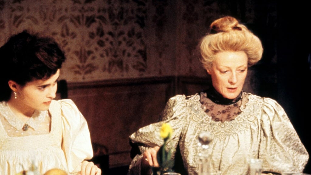 Maggie Smith and a costar in Room with a View