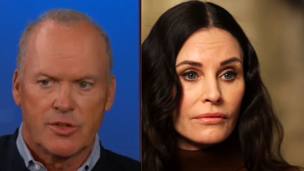 Michael Keaton Considers Ex-Girlfriend Courteney Cox ‘The One That Got Away’