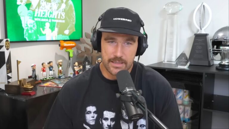 Travis Kelce Brutally Dissed for Being ‘Out of Shape’ After Partying With Taylor Swift All Summer: ‘They’re Barely the Same Human Being’ Travis Kelce on the New Heights Podcast
