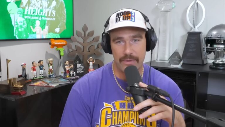 Travis Kelce’s Mother Shares Her Unfiltered Thoughts About Taylor Swift Romance: ‘This Lady Doesn’t Gush’ Travis Kelce on the New Heights Podcast