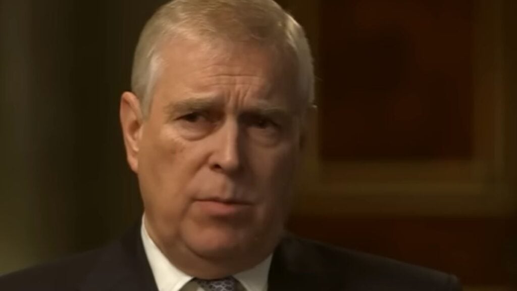 Prince Andrew during his infamous 2019 Newsnight interview.