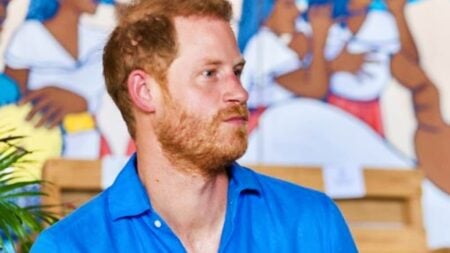 Prince Harry attends a summit on Colombia trip.