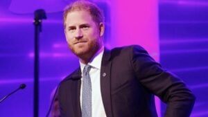 Prince Harry address audience at the WellChild Awards