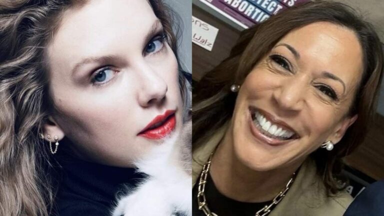 Kamala Harris Praises Taylor Swift’s ‘Courage’ Following Presidential Endorsement Taylor Swift and Kamala Harris; Kamala Harris and Taylor Swift