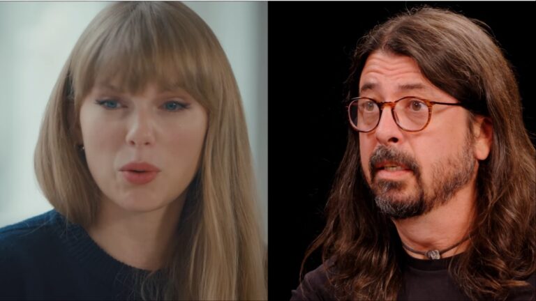 Dave Grohl Hit With Taylor Swift Curse After Affair Confession: ‘Karmatically Swifted’ Taylor Swift and Dave Grohl interviews