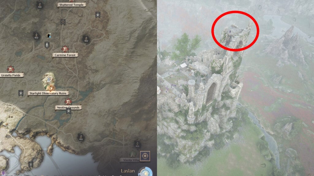 Gigantrite Event Location in Throne and Liberty