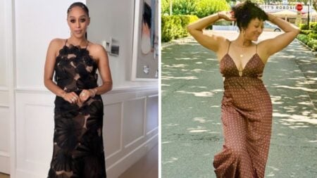 Tia Mowry (L), Tamera Mowry-Housley (R)