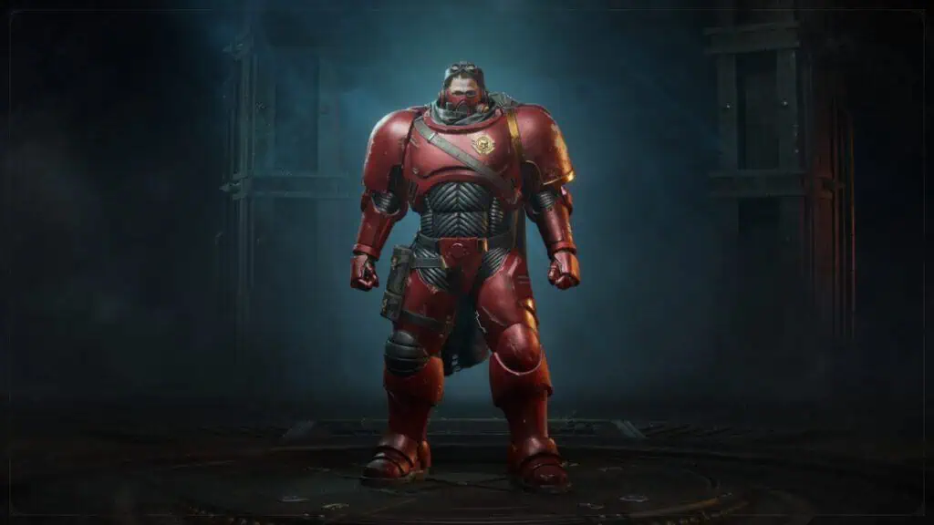 A World Eater poses in Warhammer 40,000: Space Marine 2