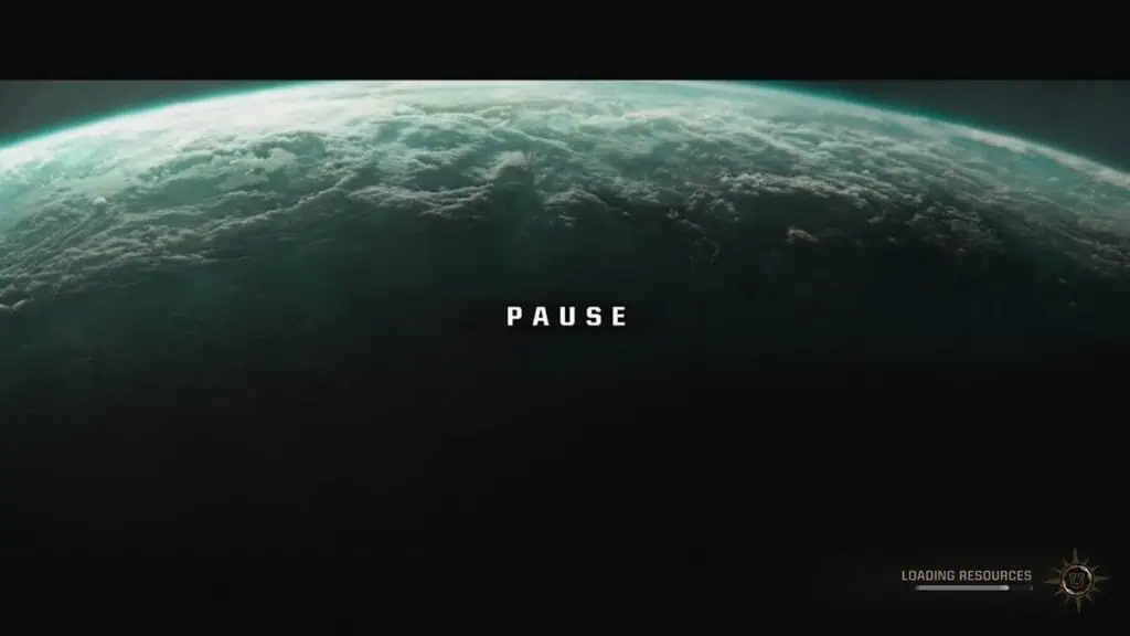 Pause and Skip Intro Cinematic