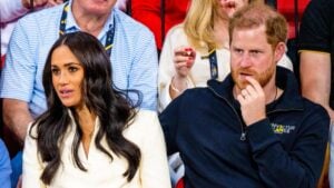 Prince Harry and Meghan Markle at an event.