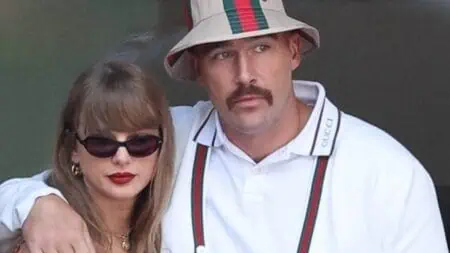 Taylor Swift and Travis Kelce at the US Open