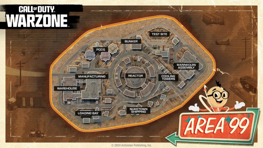 Area 99 Resurgence Map