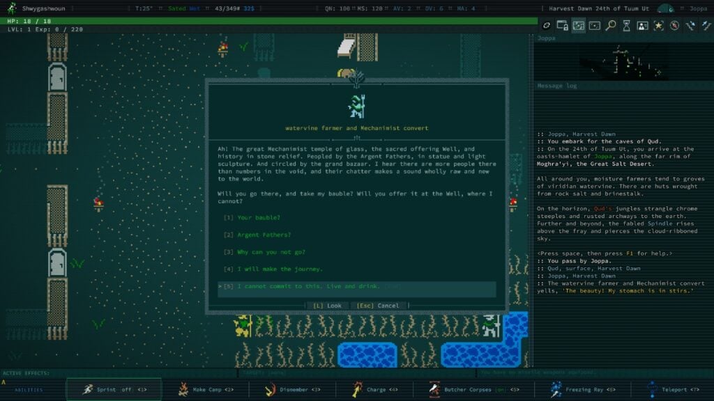 После 15 лет разработки Caves of Qud выйдет в 2024 году