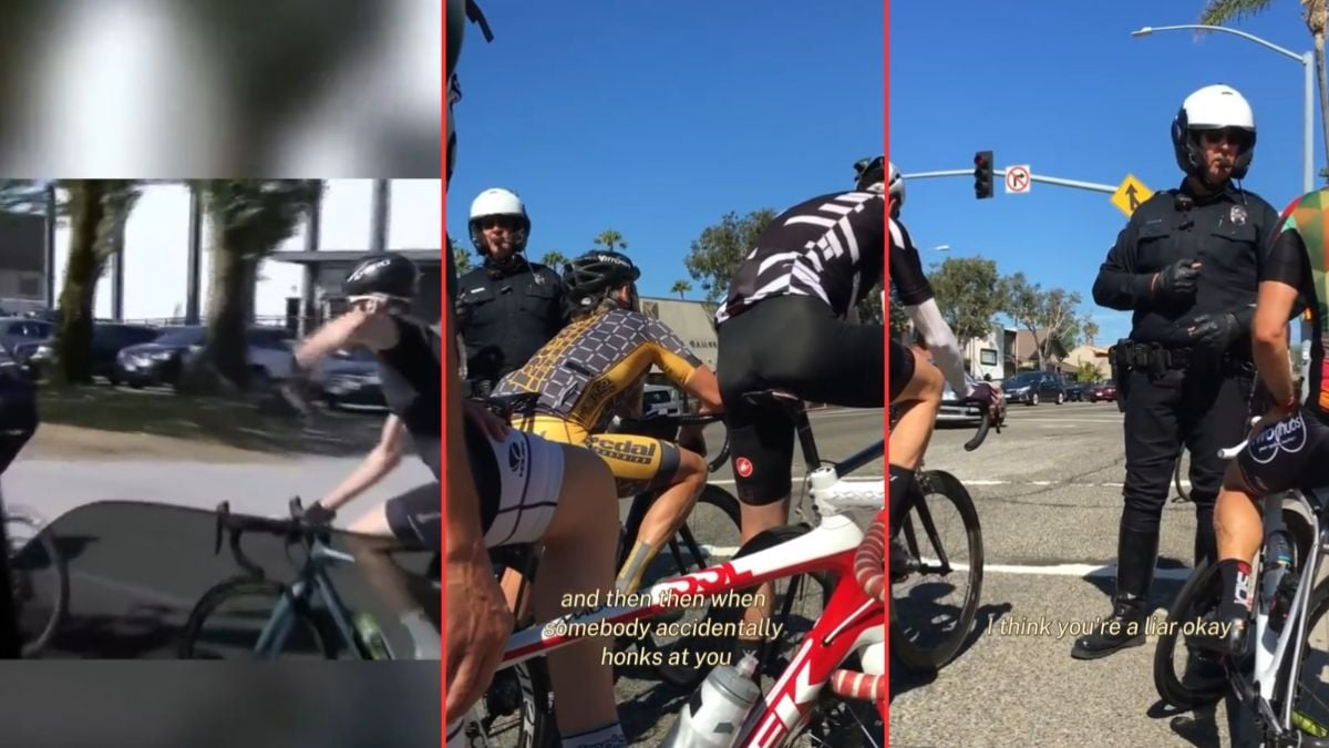 Cop Tells Group of Cyclists What We Are All Thinking: ‘This is Sooooo Satisfying’