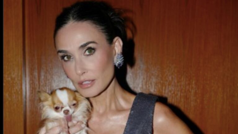 Demi Moore’s Ankles Have Been ‘Giving Her Grief for Some Time’ Source Claims: 61 Year Old Actress Is Reportedly Upset Over Their Size Demi Moore reportedly has a problem with her ankles