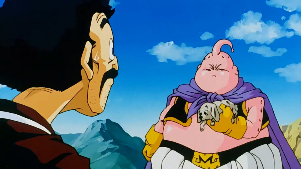 Majin Buu and Mr. Satan