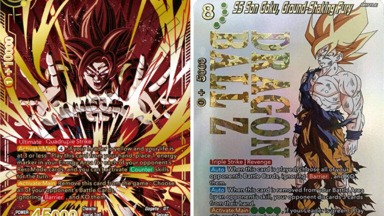 Top 10 Rarest Dragon Ball Super Cards Worth a Small Fortune dbs super trading card game