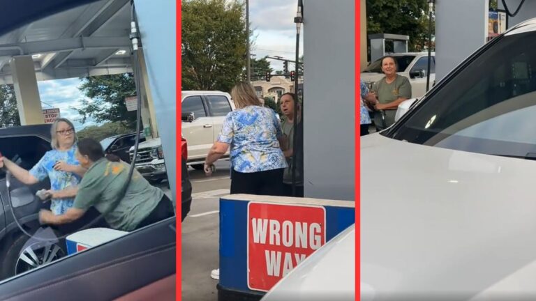 It’s Karen vs Karen at the Gas Station in Viral Clip: ‘Kermit the Frog Yelling Close Your Door’ It's Karen vs Karen at the Gas Station in Viral Clip 'Kermit the Frog Yelling Close Your Door'