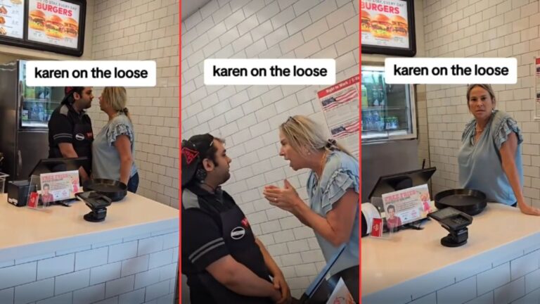 Karen Berates Fast Food Worker Over ‘Hot Food’ in Viral Clip: ‘Lady With The Camera Was Hoping For Something To Happen So She Could Jump In’ Karen Berates Fast Food Worker Over 'Hot Food' in Viral Clip 'Lady With The Camera Was Hoping For Something To Happen So She Could Jump In'