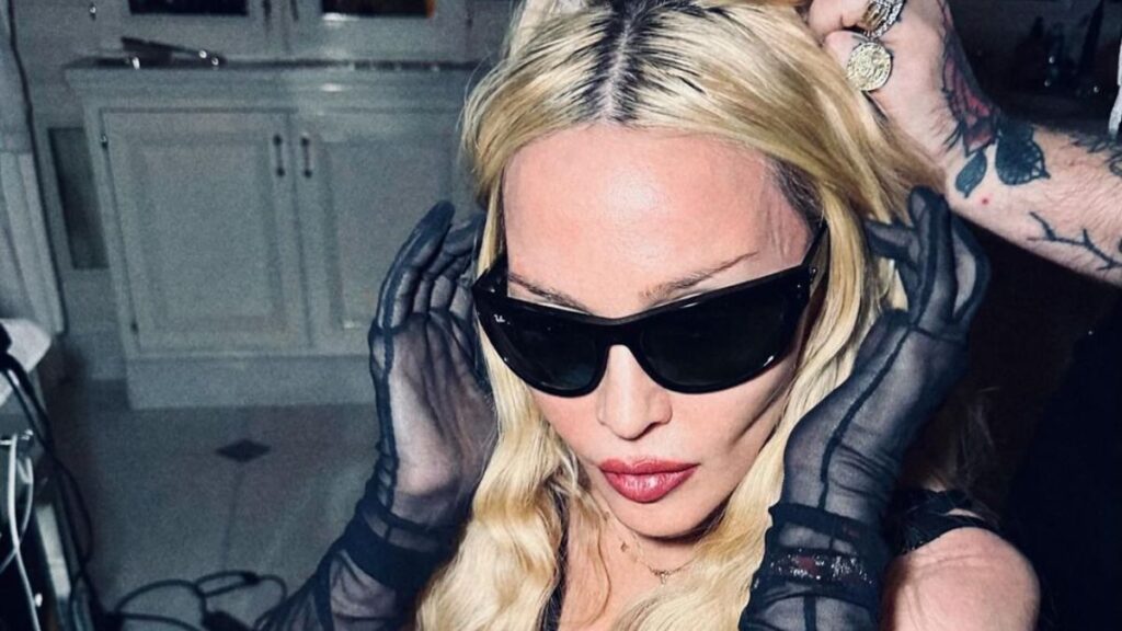 Madonna Slammed for Eating With Her Boobs Out in ‘Desperation Post’: ‘Looks Like a Cheap Prostitute’ Madonna Slammed for Eating With Her Boobs Out in 'Desperation Post': 'Looks Like a Cheap Prostitute'
