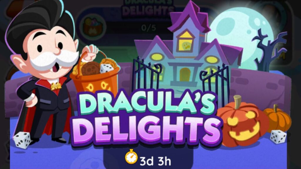 Monopoly GO: Dracula’s Delights Event Guide (All Rewards and Milestones) Monopoly GO Dracula’s Delights Event Guide (All Rewards and Milestones)