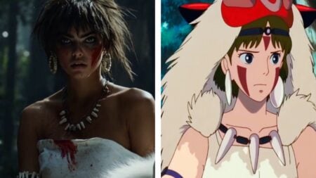 Princess Mononoke AI live-action