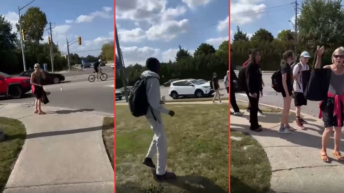 Racist Karen Strikes Again and Embarrasses Herself on Street Corner: ‘Lady, We Just Want To Go Home’