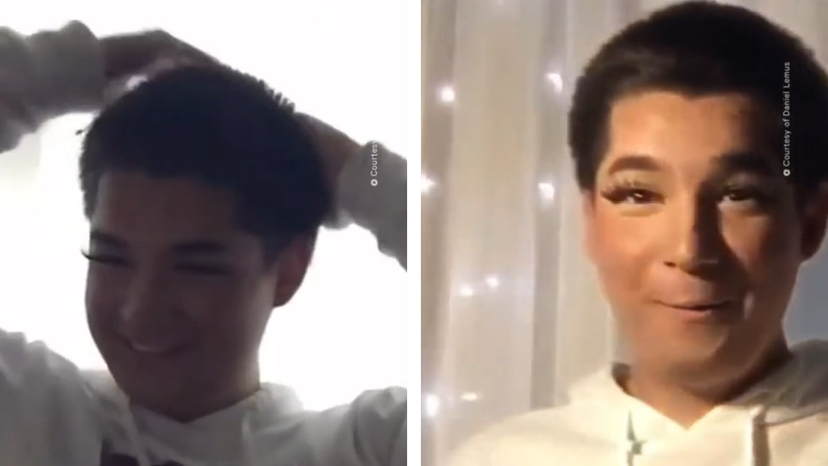 Dad Walks In During Son’s Makeup Tutorial, ‘If It Makes You Happy, Do It’