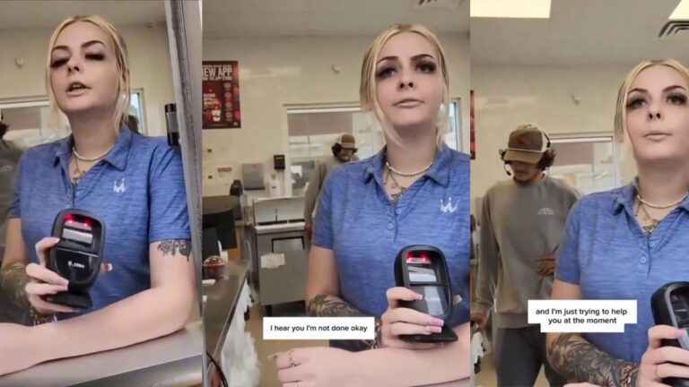 Karen Proves She’ll Do Anything For Money With Smoothie Tantrum: ‘Give That Girl a Raise’ Karen Proves She'll Do Anything For Money With Smoothie Tantrum: 'Give That Girl a Raise'