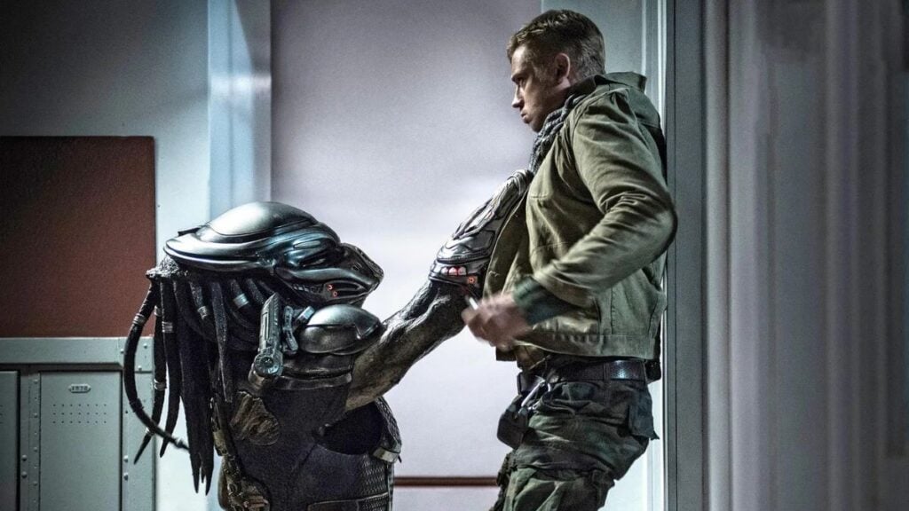 The Predator and Boyd Holbrook in The Predator