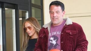 Ben Affleck and Jennifer Lopez before their divorce