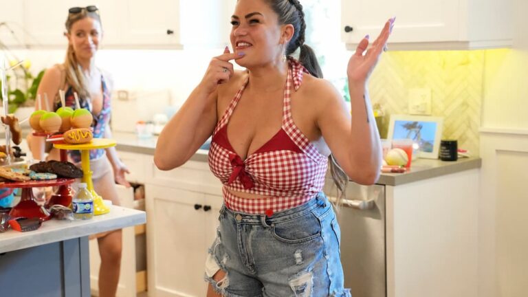 Brittany Cartwright Says She’s Trying to ‘Focus’ on Son Cruz After Jax Taylor Divorce Brittany Cartwright smiling during a scene of The Valley.