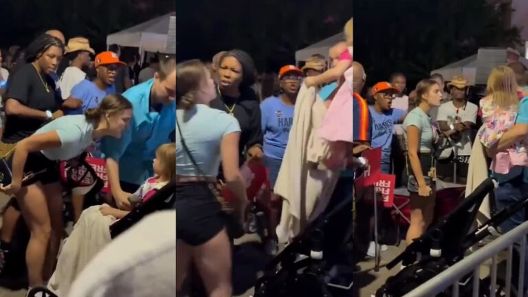 Woman Screams at Child Over Trump Hat, Gets Chased Off: ‘Imagine Beefing with a Toddler’ Harris fan abuses a toddler