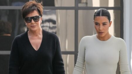 Kim Kardashian and mother Kris Jenner