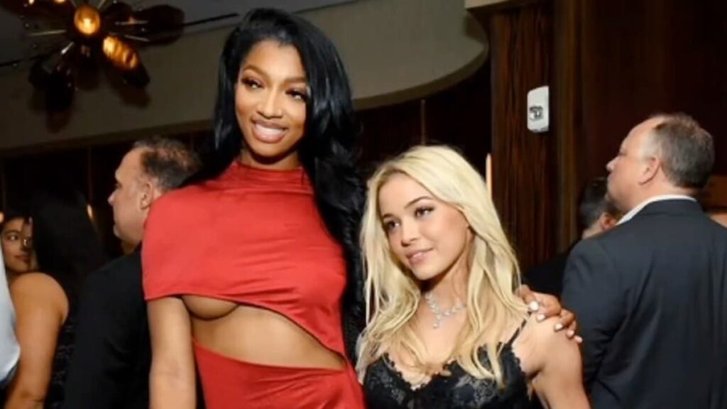 Angel Reese Praised by Livvy Dunne; Calls Her LSU Peer ‘Misunderstood’ Angel Reese and Livvy Dunne together in a photo.