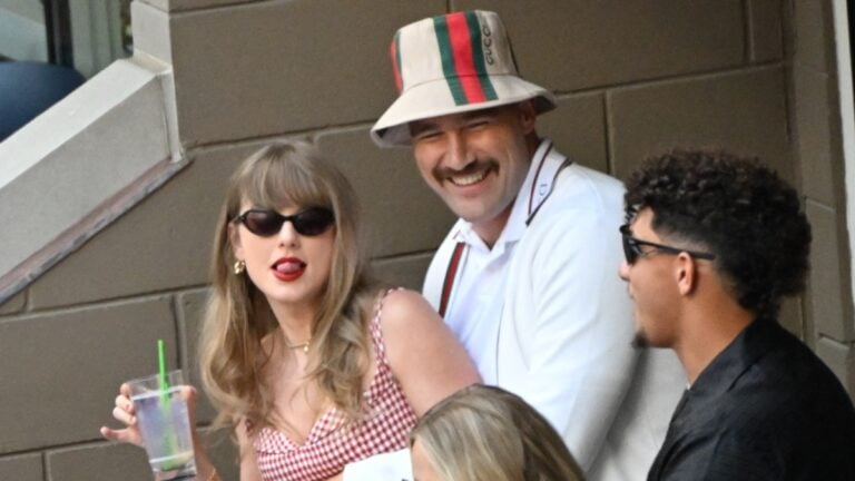 Taylor Swift and Travis Kelce at US Open