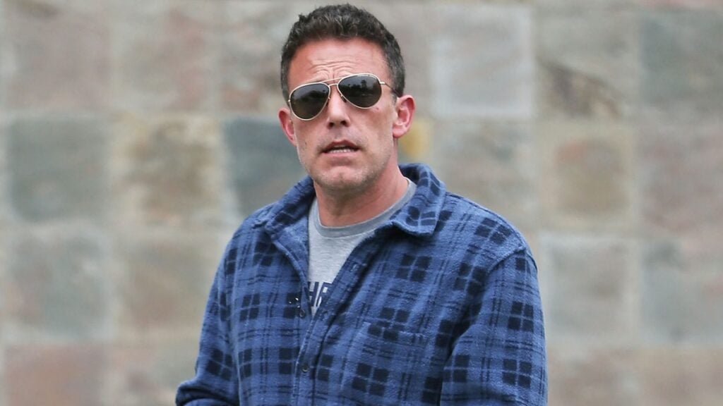 Ben Affleck Never Looked Happier Filming New Thriller With Pal After Jennifer Lopez Split: ‘Ready to Move Forward’ Photo of Ben Affleck in a blue checkered shirt.