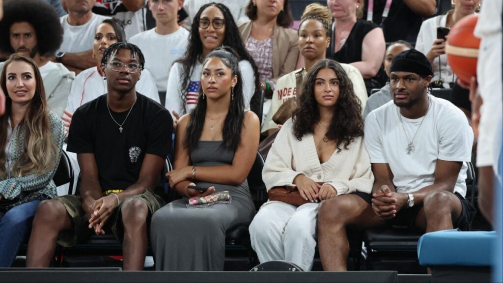 Bronny James Shares Emotional Social Media Post as He’s Called ‘Worst Player in The NBA’: He ‘Just Misses Playing Regular Minutes’ Bronny James and his Girlfriend Parker Whitfield at the 2024 Paris Olympic Games