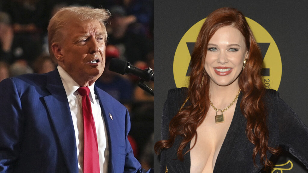 ‘Boy Meets World’ Star Maitland Ward Slams Religious Right on Donald Trump’s Side Ahead of the Polls: ‘Not Likely To Do Porn Stars a Ton of Favors’ A photo collage of Donald Trump and Maitland Ward